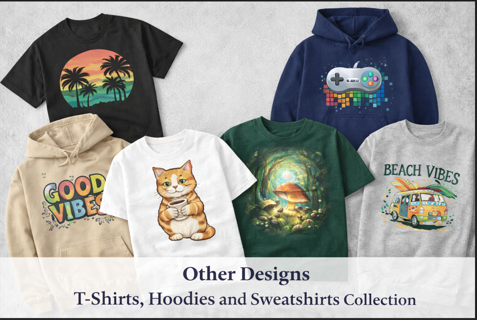 Other Designs T-Shirts, Hoodies and Sweatshirts Collection