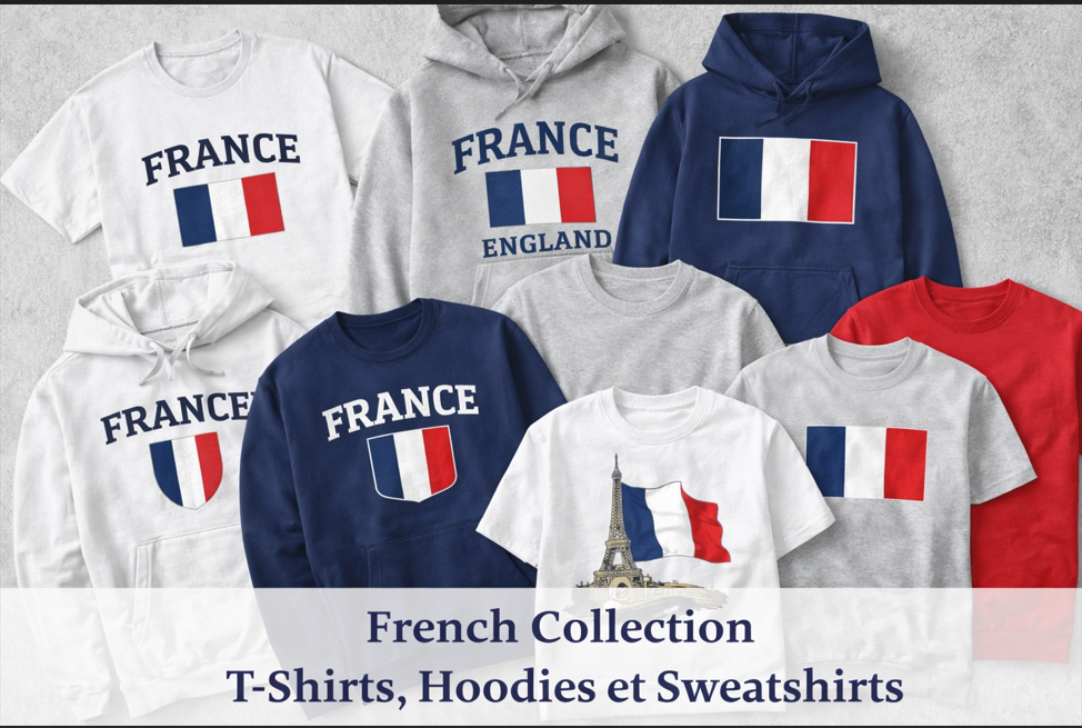 French Collection T-shirts, Hoodies et Sweatshirts